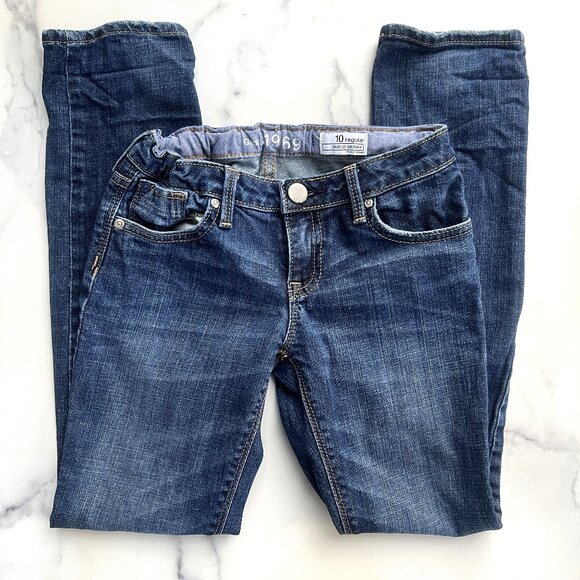 Gap 1969 Super Skinny Jeans, Medium wash, Size 10 - Picture 1 of 6